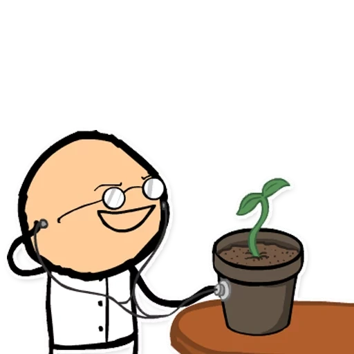 humano, planta, cianuro más felicidad, felicidad de cianuro de lank, botanika science clipart