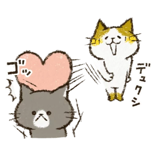 cat, cat, seal, lovely cat, cartoon cat