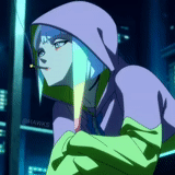 аниме, cyberpunk 2077, дарья алексеевна, cyberpunk edgerunner, урбанс короткометраж
