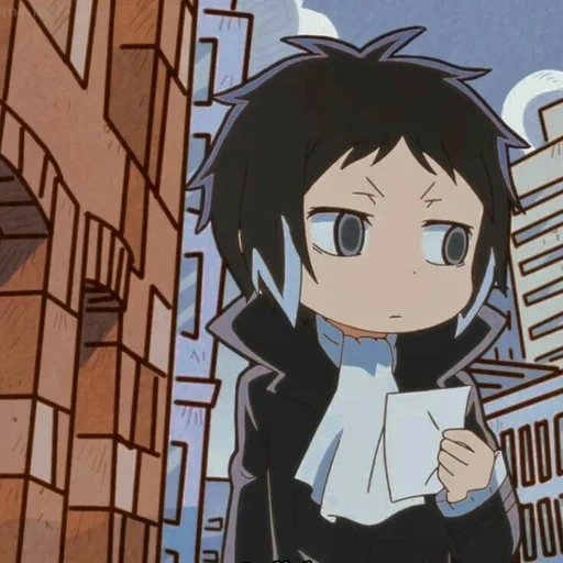 animación, personajes de animación, bsd wan akutagawa, medio de akutagawa dragon, gran perro callejero