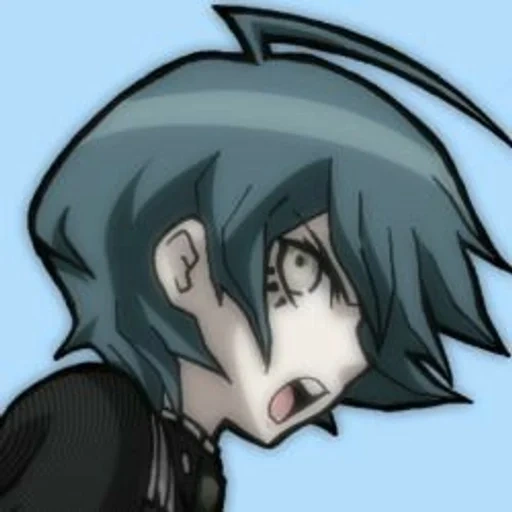 anime emo, personnages d'anime, shuichi saihara, référence eau monosucre, sprite en piscine