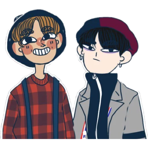 bts art, bts fanart, рисунки bts, персонажи bts, yoonmin fanart