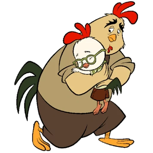цыплёнок цыпа, цыпленок цыпа отец, вымышленный персонаж, эбби маллард цыплёнок, chicken little buck cluck