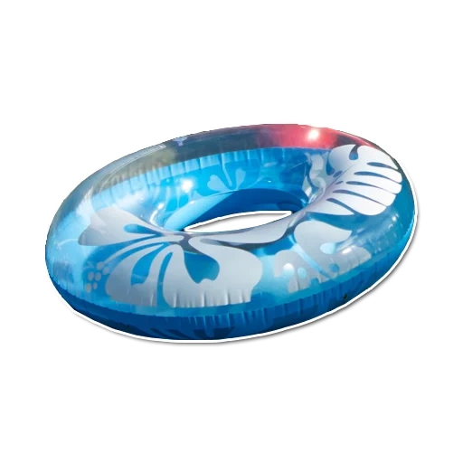 inflatable ring, inflatable sleigh, swimming ring, inflatable traveling ring, swimming coach circle blue