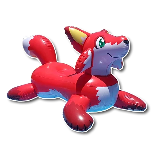 toys, inflatable fox, inflatable fox, inflatable toy, pokemon takara tomy figurine