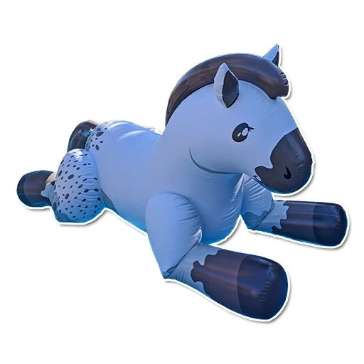 un jouet, jouets à cheval, âne de jouet en caoutchouc, kiddieland poney peluche katalka, 2647 jouet de caoutchouc d'âne gonflable