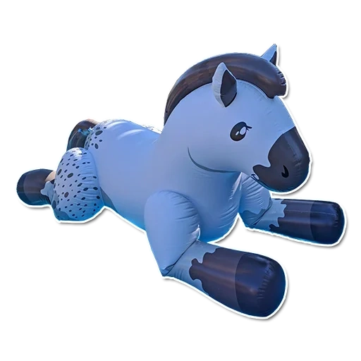 un giocattolo, giocattoli a cavallo, asino giocattolo di gomma, kiddieland pony plush katanka, 2647 giocattolo di gomma d'asino gonfiabile