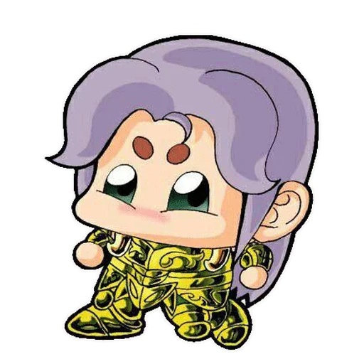 chibi, karakter chibi, leonardo da vinci, jojo dopio chibi, karakter fiksi