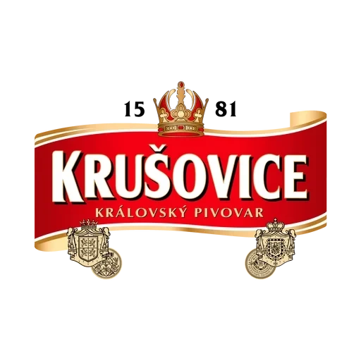 originale krusovice, krusovice imperial company, krusovice birra logo, krusovice emblema imperiale, krusovitsa imperial light