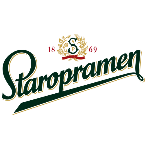 cerveja staropramen, sinal antigo de plamen, marca de cerveja antiga pramen, logotipo de cerveja staropramen, etiqueta avançada do antigo portão pramen