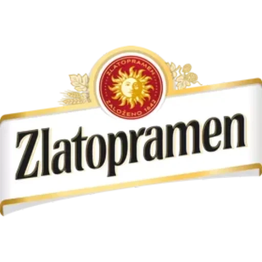 bir, bir populer, logo zlatopramen, logo bir krombacher, bir gambrinus logo