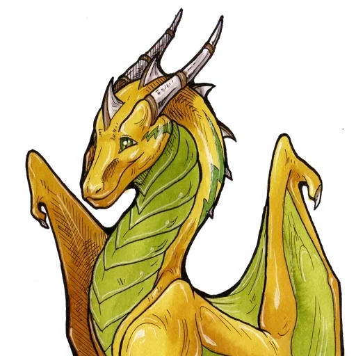 dragon, la légende du dragon, dragon vert de brim, légende du ptérosaure feuille, long saga sharon