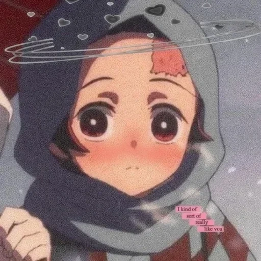 image, anime mignon, tanjiro kamado, tanjiro kamado tumbbler, icône d'anime esthétique nazuko kamado