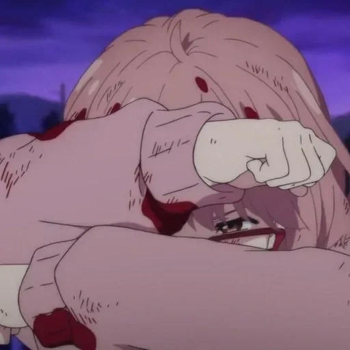 anime lindo, el anime es triste, personajes de anime, detrás de la faceta del anime, anime kuriyama mirai llora