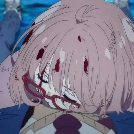 au-delà de l'anime, kyoukai no kanata, kuriyama milai pleura, au-delà de la mort anime, anime kuriyama mirai pleure