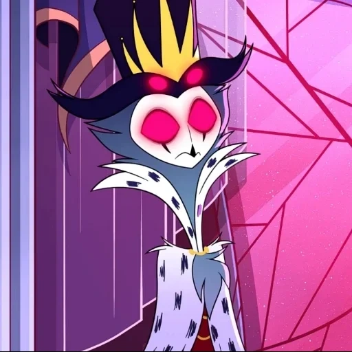 hotel khazbin, stols khazbin, hotel hazbin charlie, karakter hotel hazbin, hotel khazbin hell boss