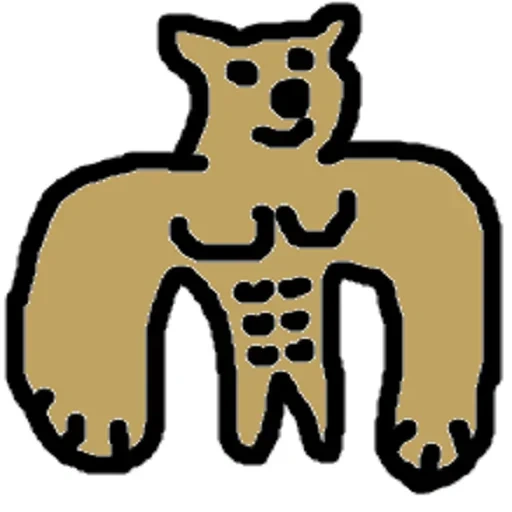 urso, menino, ipg logo, urso de desenho animado, urso de ilustração