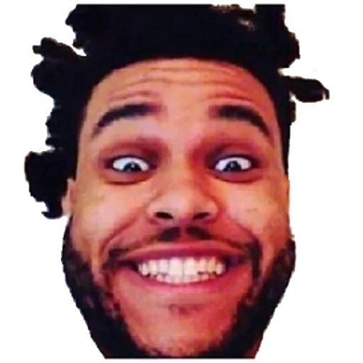 the weeknd, chow senza barba, the weeknd funny face