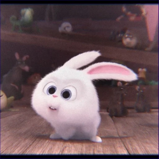 vida secreta, bola de neve de coelho, a vida secreta do lar, a vida secreta dos animais de estimação, little life of pets rabbit