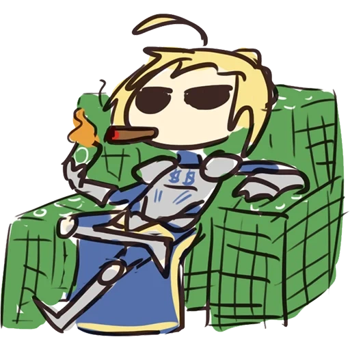 parker, mobile gacha life, saber von dailyarturia