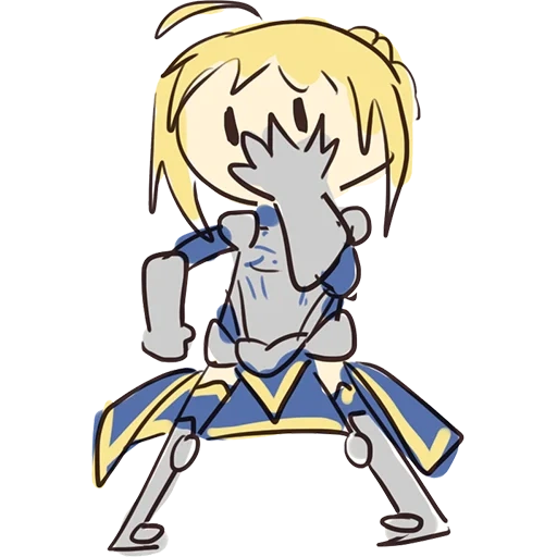 anime, arturia, sabre de dailyarturia