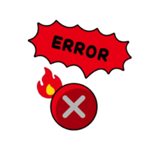 screen, error, error, error topic, error icon