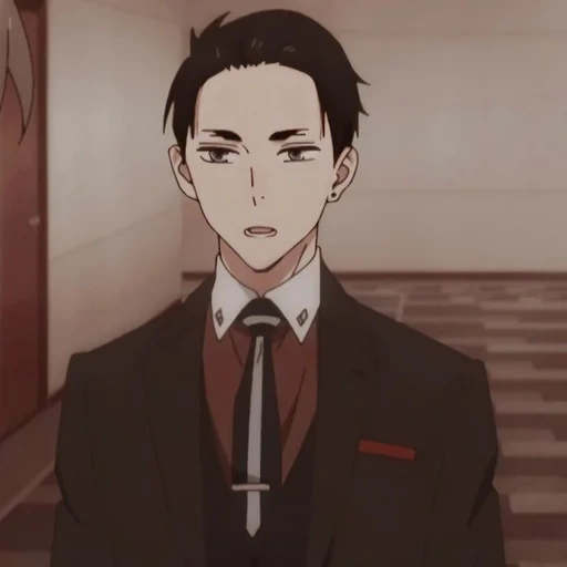 daisuke cumbe, anime detektiv, anime charaktere, detective anime art, hoshino ist ein reicher detektiv