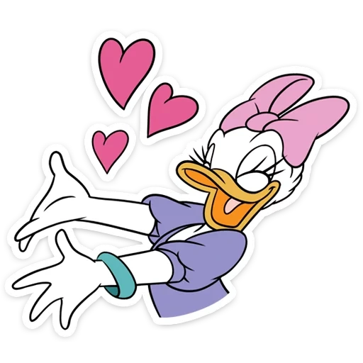 daisy duck, donald duck, disney charaktere, donald duck daisy duck donut