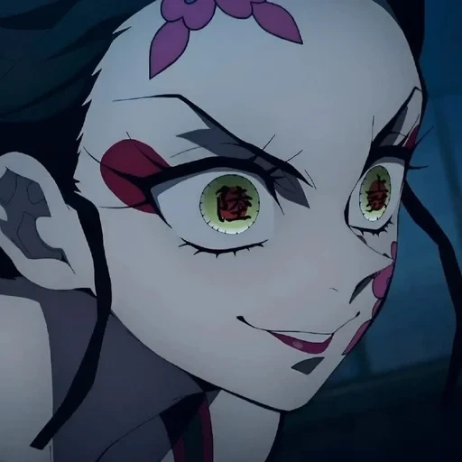 personagem de anime, mimi o assassino de demónios, diabo slayer kimetsu, a lâmina do dak dissecou o diabo, demônio anatômico da lâmina de susamara