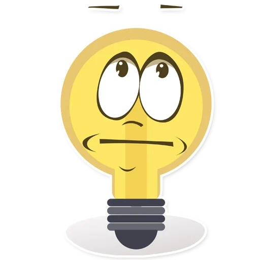 bulb, light bulb idea, a fun bulb, incandescent lamp, cartoon bulb