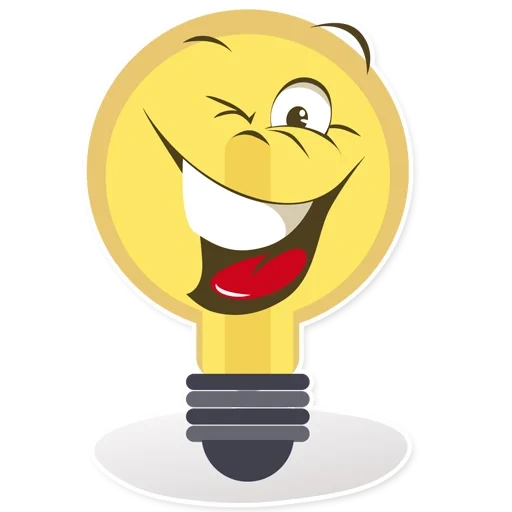lampadina, idea per lampadina, una lampadina divertente, lampadina sorridente, lampada a incandescenza