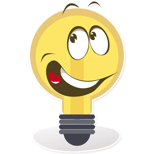 lâmpada, lâmpada sorridente, lâmpada alegre, lâmpada de desenho animado, coletivo de lâmpada sorridente