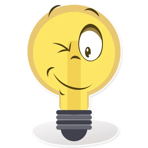 bulb, smiley idea, light bulb idea, a fun bulb, smiley light bulb