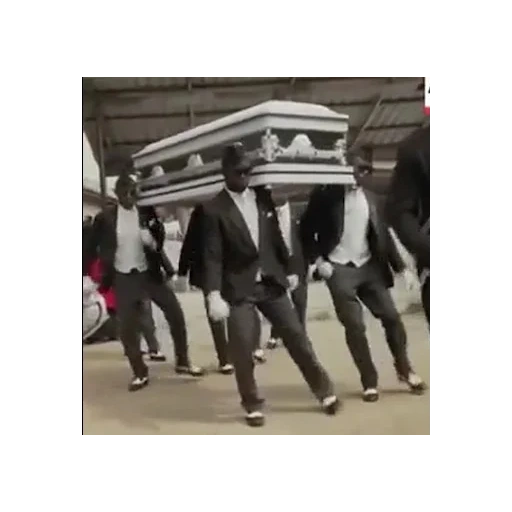 equipo, funeral negro