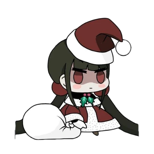 padoru padoru, i personaggi di chibi, personaggio anime di chibi, padoru padoru danganronpa, danganronpa trigger felice havoc