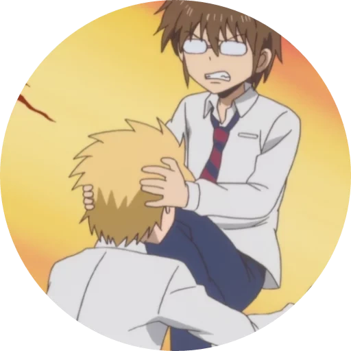 anime, danshi koukouusei no nichijou, animation life of high school students, anime daily life of high school students, daily life of original high school students