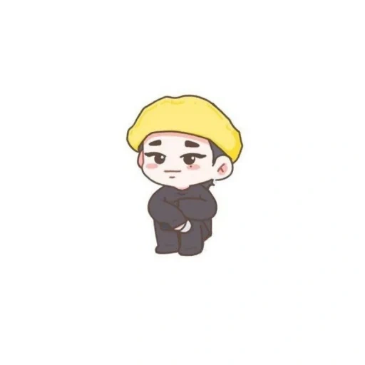 chibi, asia, chibi bts, sehun chibi, chibi bts taehen