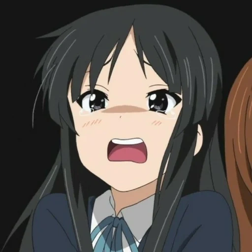 anime, immagine, akiyama mio, personaggi anime, timidezza anime