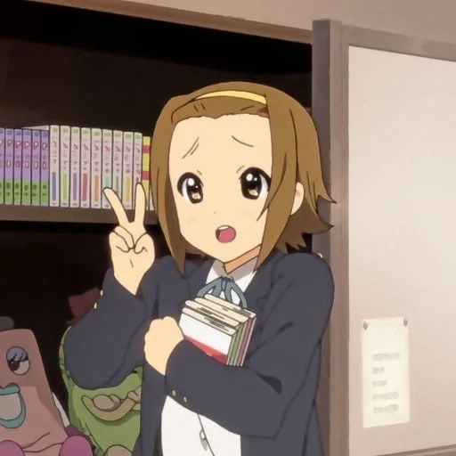 picture, rice keion, ritsu was a secret, anime comment, anime characters