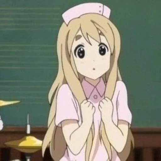 mugi chan, yui mio mugi, anime keion, gadis anime, karakter anime