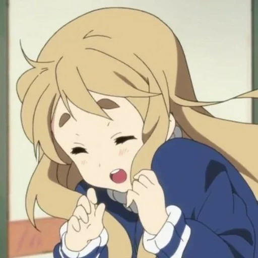 mugi chan, mugi chan, minako kotobuki, personaggi anime, mugi keion è arrabbiato