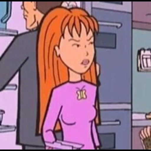 daria, cartoon, série de animação, série de animação daria, daria morgandorf