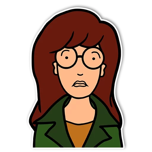 daria jane, stiker daria morgendorfer