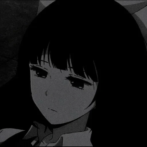 anime, ragazze anime, l'anime è triste, hanabi yasuraok, hanabi yasuraoka sad