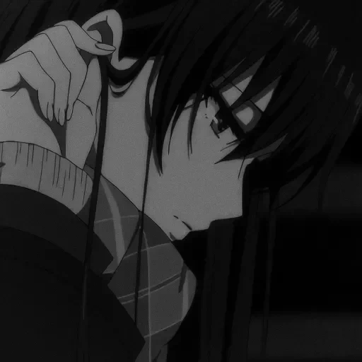 figure, boyfriend d'anime, anime triste, personnages d'anime, anime petit ami triste