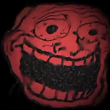 meme, troll face meme, troll faces are scary, smiling troll face, the troll smiled and lost his temper