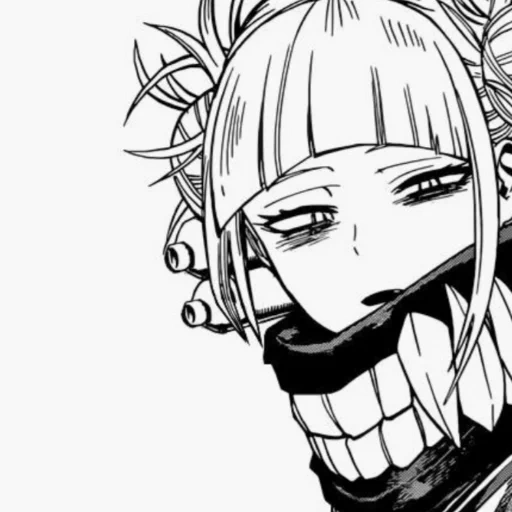 toga himiko, химико тога, waifu academia каяне, моя геройская академия, геройская академия тога манга