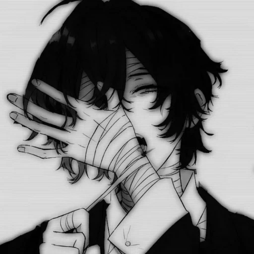 dazai, bild, dazai liebes, anime jungs, osamu dadzai