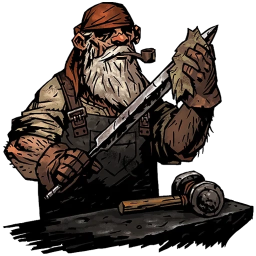 edward mane, dark dungeon, darkest dungeon, moda darkest dungeon, darkest dungeon blacksmith