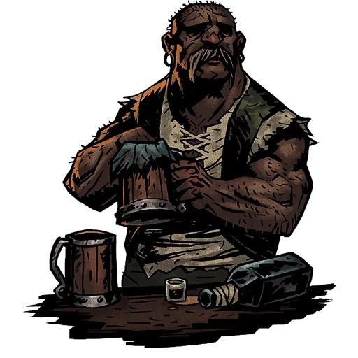 dark dungeon, darkest dungeon, jogo dark underground, proprietário da pousada da masmorra escura, arte ancestral da masmorra escura